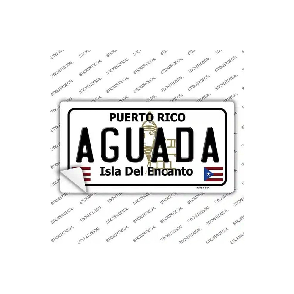 Smart Blonde Lp-2811S-Xl Aguada Puerto Rico Novelty Sticker Decal - Extra Large 792636549687