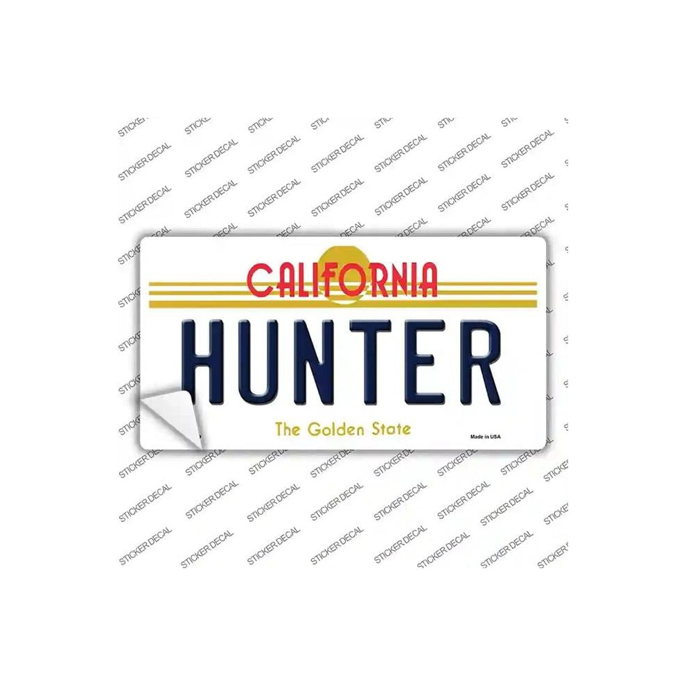 Smart Blonde Lp-6849S-L Hunter California Novelty Sticker Decal - Large 792636554506