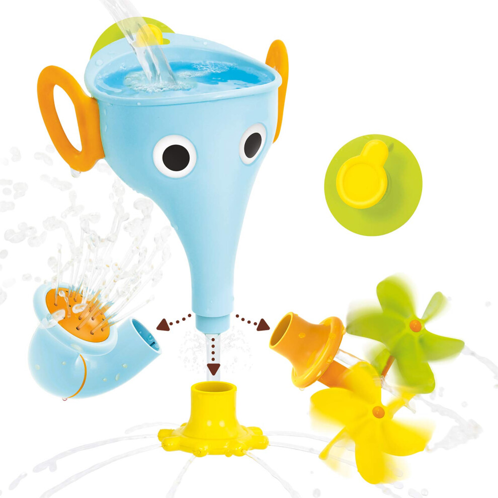 Yookidoo Funelefun Fill N Sprinkle Bath Toy. (Blue) Blue