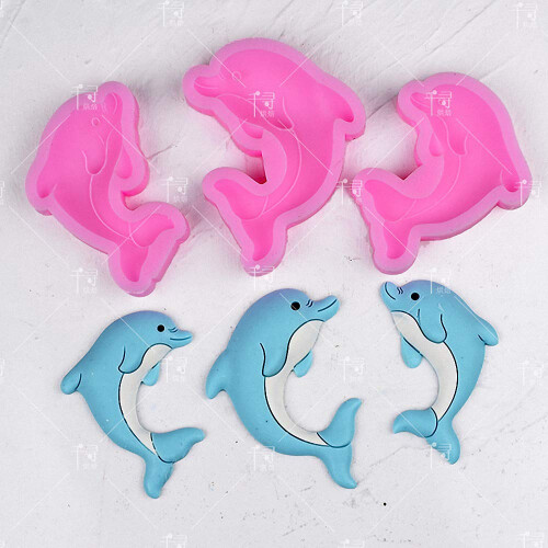 Ensemble de 3 moules fondants en silicone Dollicone 1
