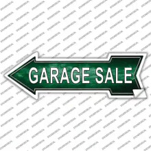 Smart Blonde A-688s-L Garage Sale Left Novelty Arrow Sticker Decal - Large