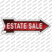 Smart Blonde A-686s-XL Estate Sale Right Novelty Arrow Sticker Decal - Extra Large