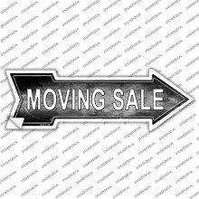 Smart Blonde A-683s-XL Moving Sale Right Novelty Arrow Sticker Decal - Extra Large