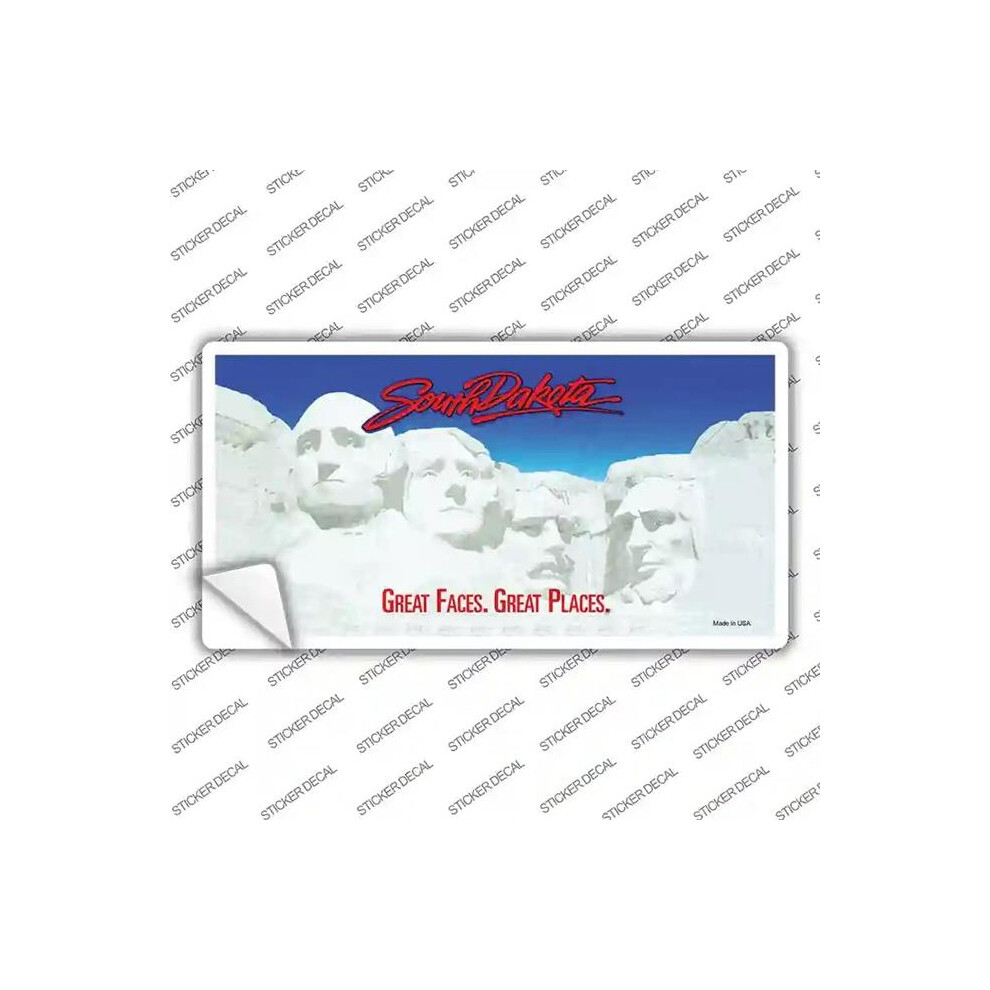 Smart Blonde Lp-2256S-L South Dakota State Blank Novelty Sticker Decal - Large 792636569623