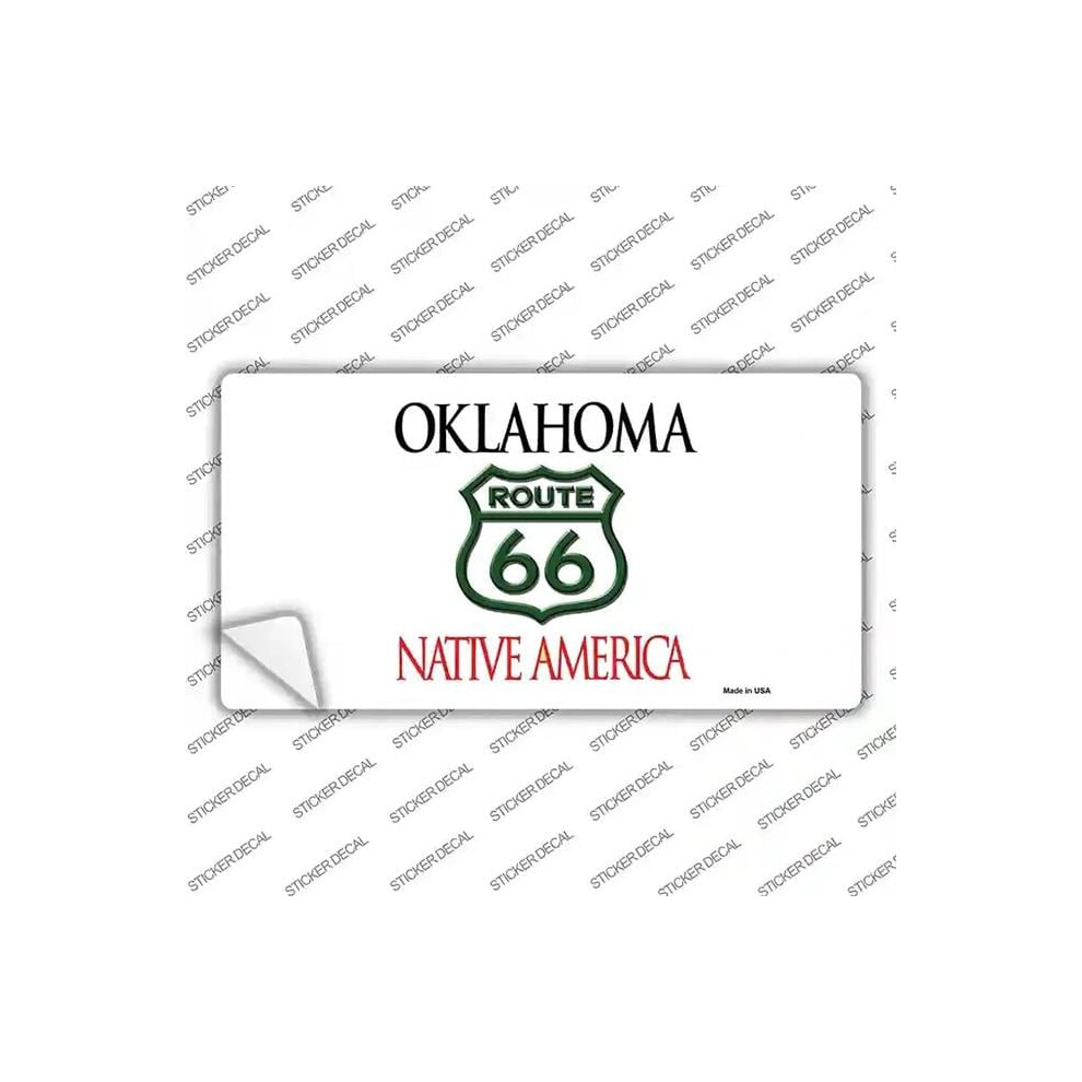 Smart Blonde Lp-2108S-Xl Route 66 Shield Oklahoma Novelty Sticker Decal - Extra Large 792636572937