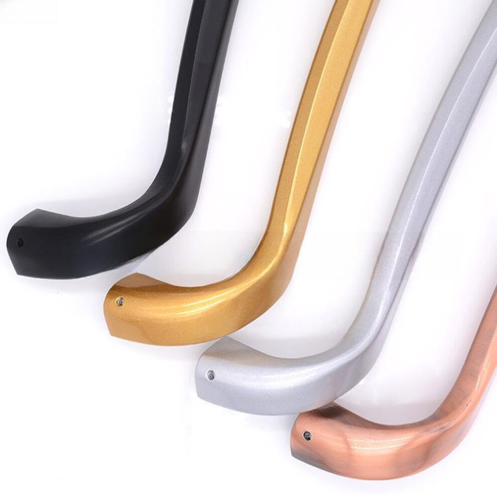 (black) Luxury Aluminum Alloy Heavy Sliding Door Handle For Kitchen And Balcony