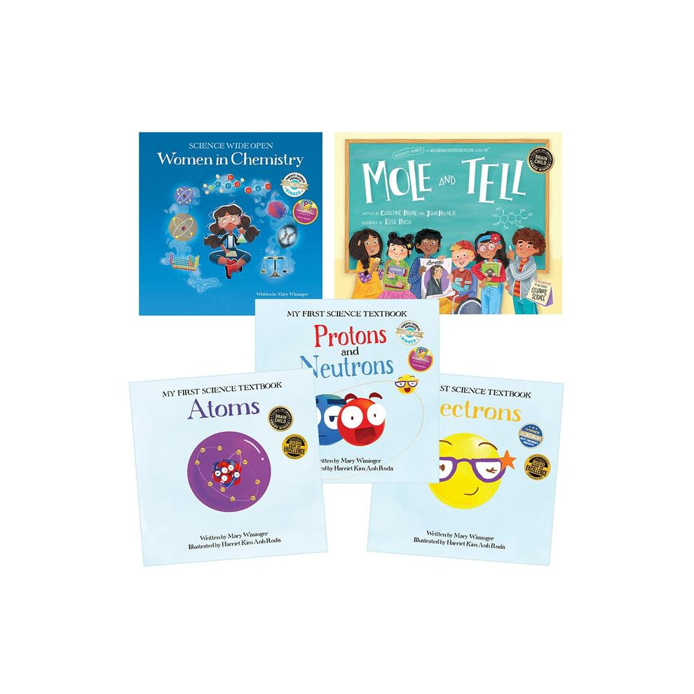 Ty Science Naturally / Platypus Media 978-1-958629-49-9 Introduction To Chemistry For Kids (Five-Book Set)