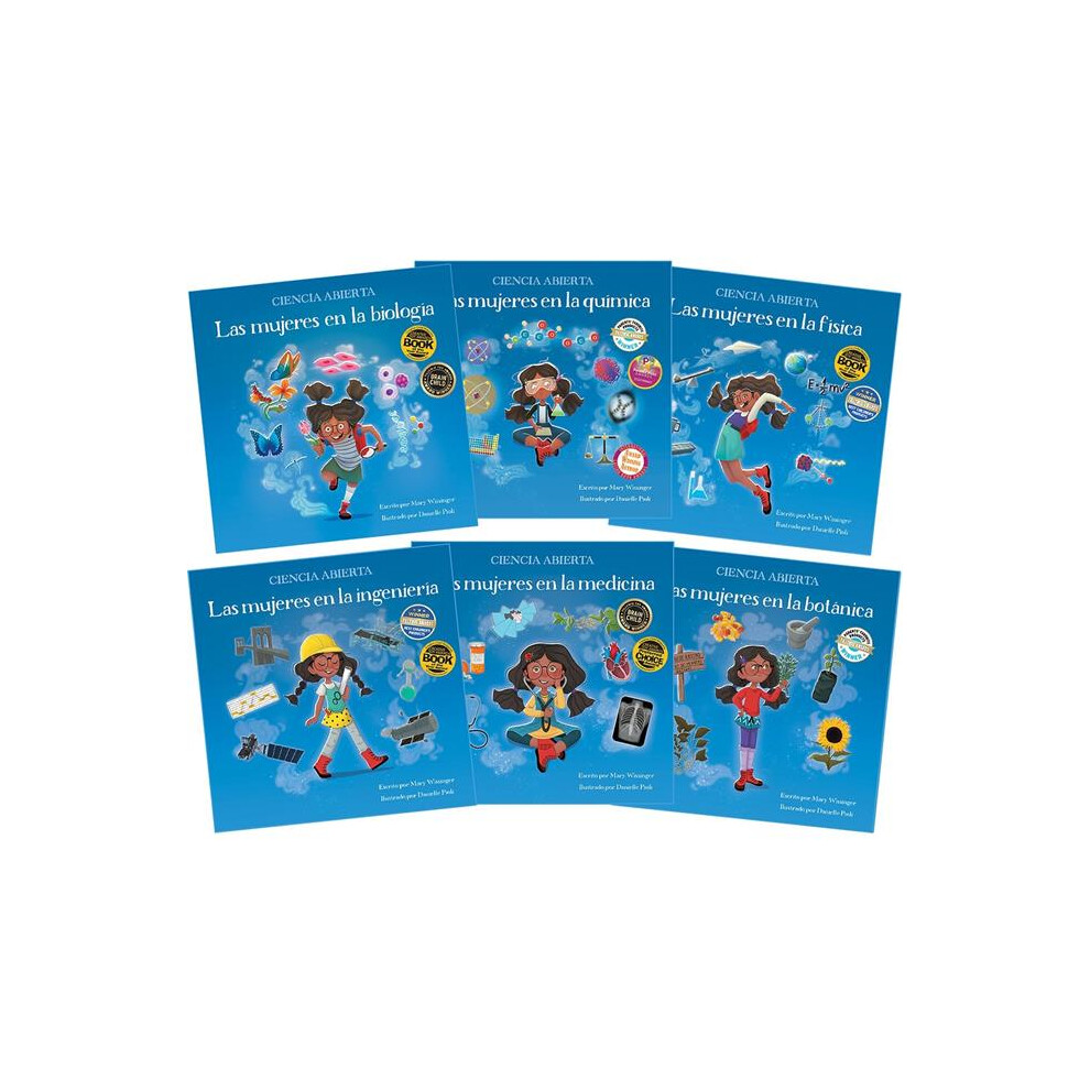 Ty Science Naturally / Platypus Media 978-1-958629-32-1 Las Mujeres En Ctim (Six Spanish Language Books)