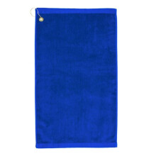 Towelsoft Golf-GV1201CL-rylblu Premium 100 Percent Cotton Terry Velour Golf Towel with Corner Hook & Grommet Placement - 16 x 26 in. - Royal Blue