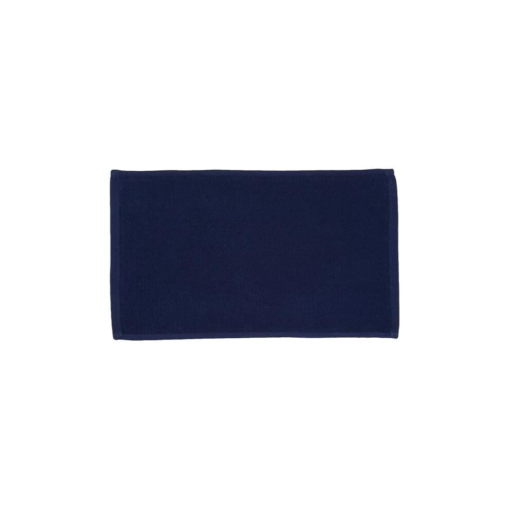 Photos - Yoga Towelsoft Face-EL1410-NVY Lightweight Terry 100 Percent Cotton Sports Face Towel for the Gym &  - 11 x 18 in. - Navy