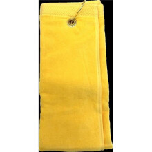Towelsoft Golf-GV1201TR-YLW Premium 100 Percent Cotton Terry Velour Golf Towel with Tri-fold Hook & Grommet Placement - 16 x 26 in. - Yellow