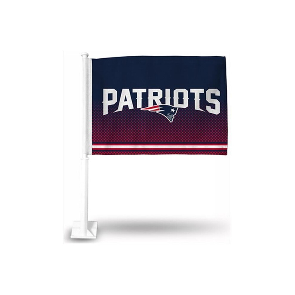 Rico Nfl New England Patriots Car Flag 094746226657