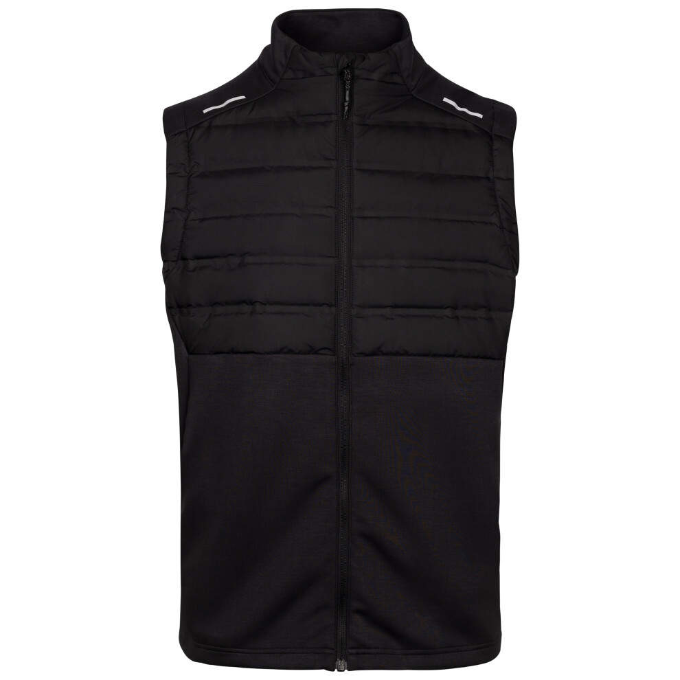 (XS, Black) Trespass Mens Active Hybrid Gilet Alsek