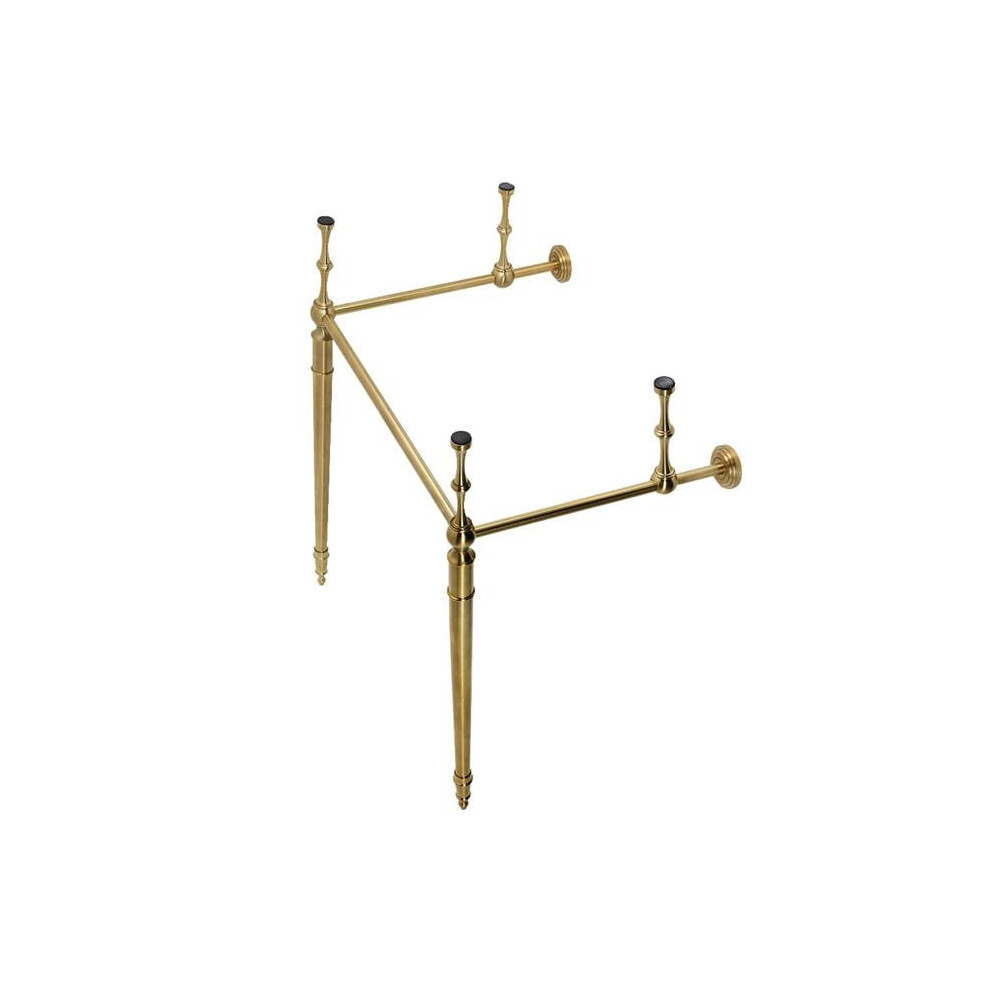 Kingston Brass Vpb33227 Edwardian Brass Console Sink Legs, Brushed Brass 663370772917