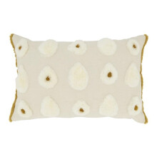 Saro Lifestyle 3659.I1218BP 12 x 18 in. Dreamy Pom Pom Poly Filled Throw Pillow, Ivory
