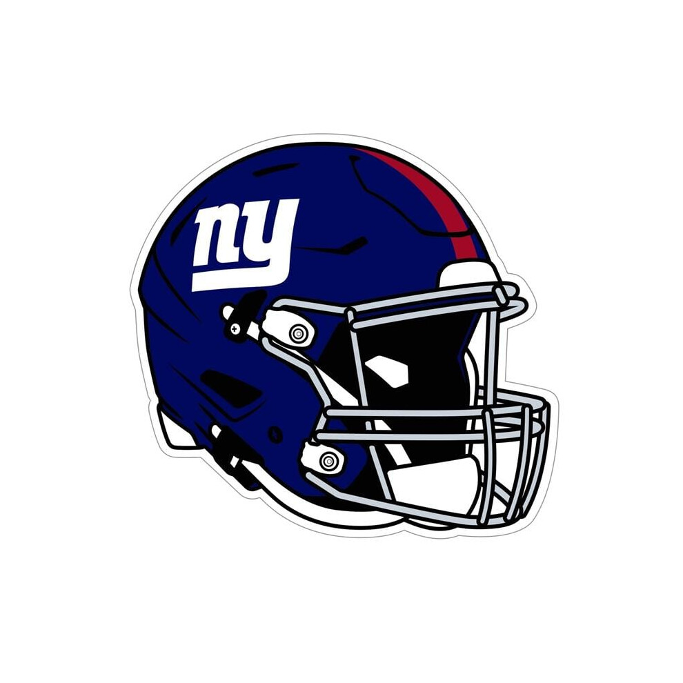 Siskiyou Sports Fhmd090 Nfl York Giants Helmet Auto Decal - One Size 754603509698