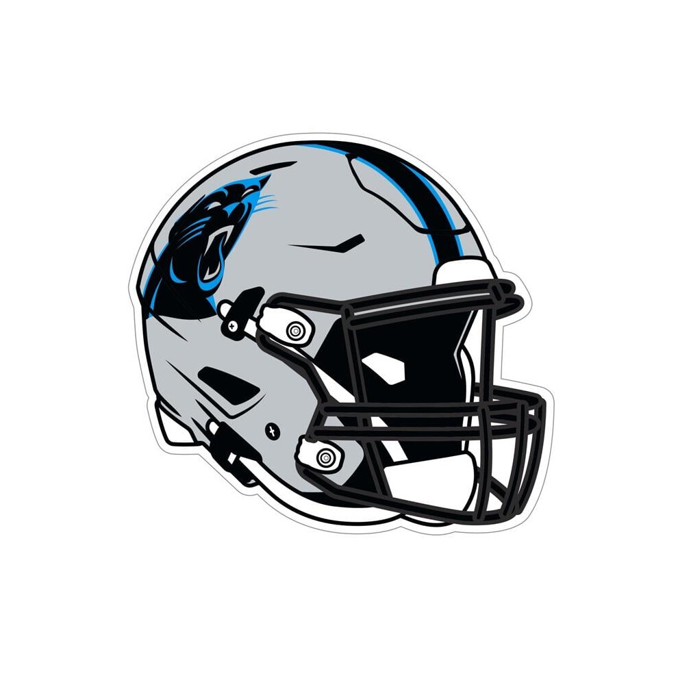 Siskiyou Sports Fhmd170 Nfl Carolina Panthers Helmet Auto Decal - One Size 754603498213