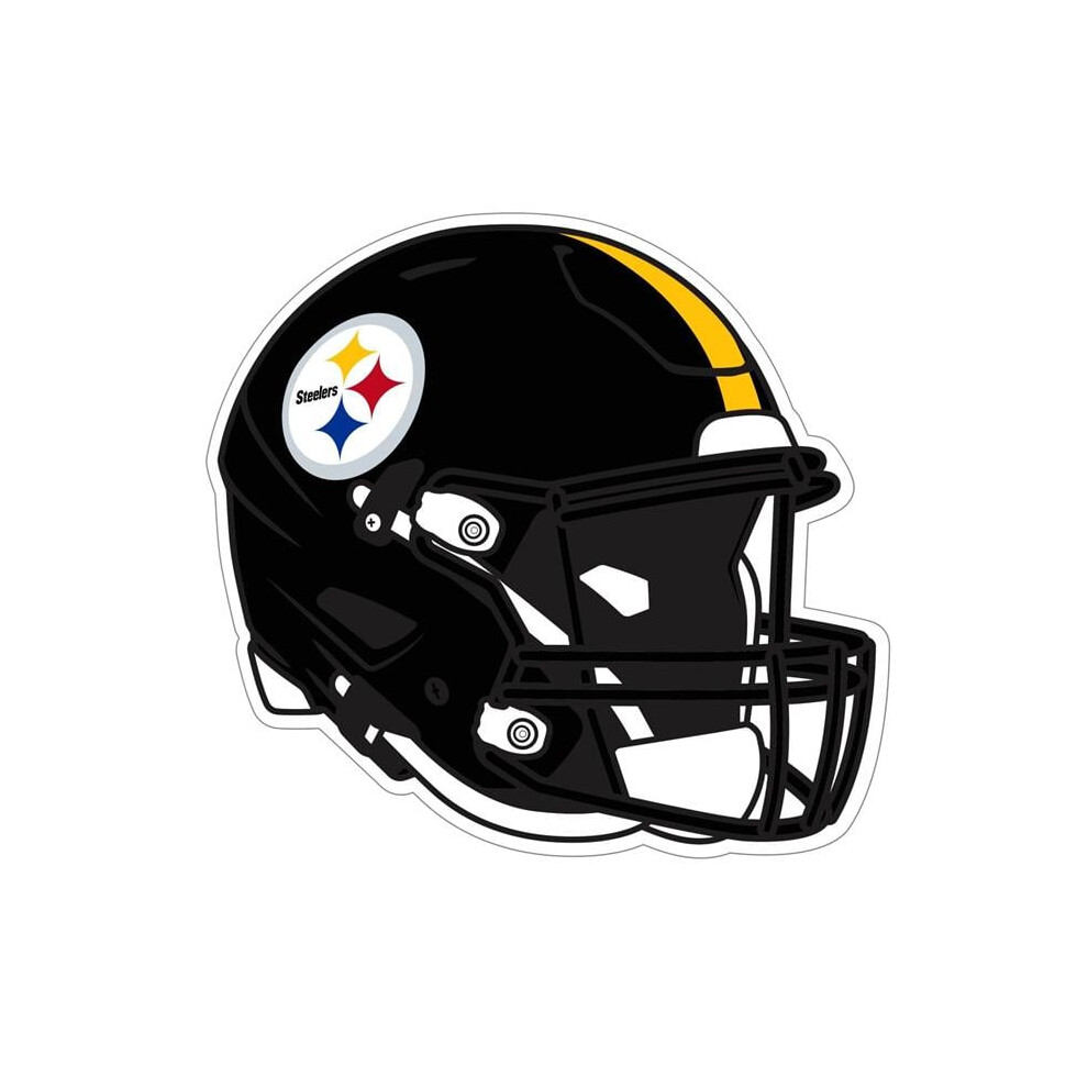 Siskiyou Sports Fhmd160 Nfl Pittsburgh Steelers Helmet Auto Decal - One Size 754603509735