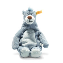 Steiff Disney Soft Cuddly Friends Baloo 12""  Premium Stuffed Animal  Blue Grey