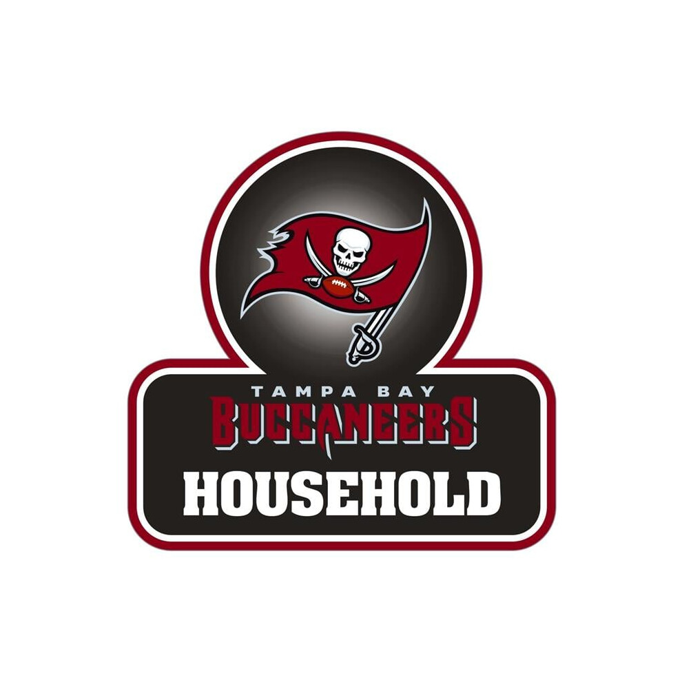 Siskiyou Sports Fhhd030 Nfl Tampa Bay Buccaneers Household Auto Decal - One Size 754603440328