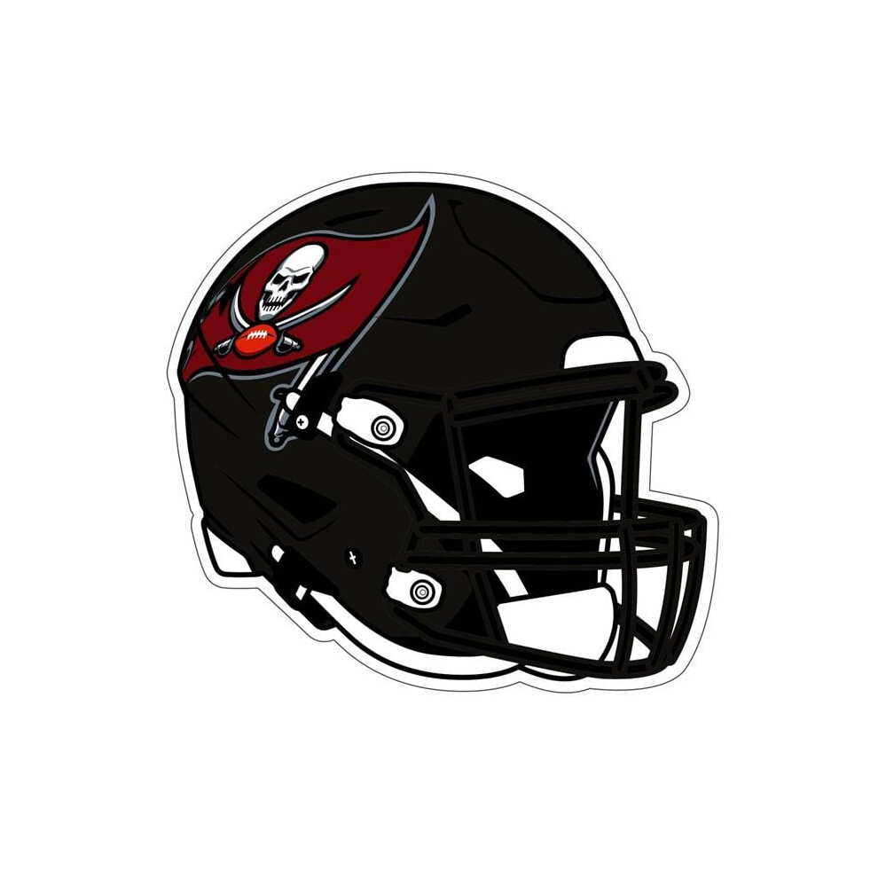 Siskiyou Sports Fhmd030 Nfl Tampa Bay Buccaneers Helmet Auto Decal - One Size 754603509773