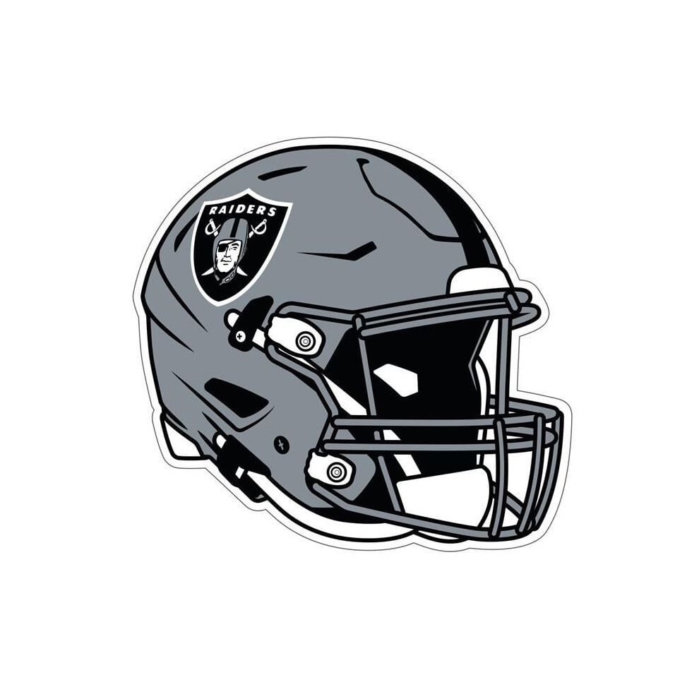 Siskiyou Sports Fhmd125 Nfl Las Vegas Raiders Helmet Auto Decal - One Size 754603509711