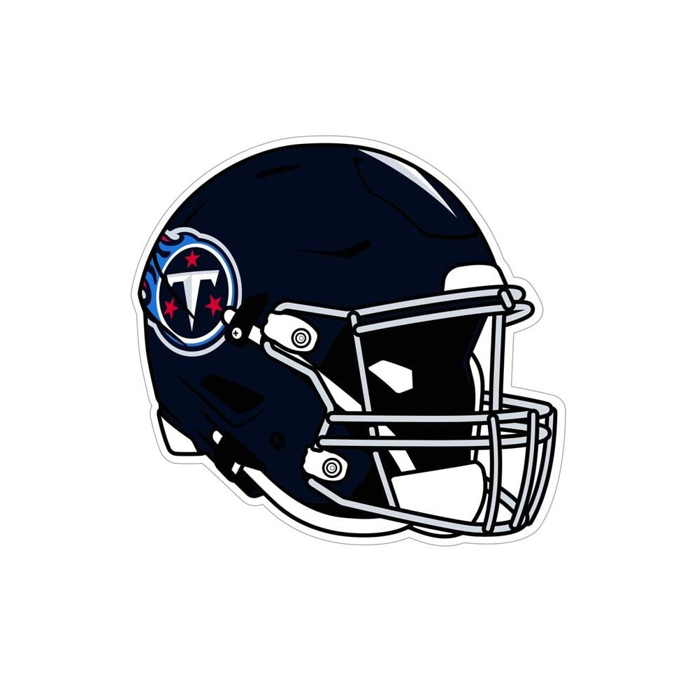 Siskiyou Sports Fhmd185 Nfl Tennessee Titans Helmet Auto Decal - One Size 754603498459