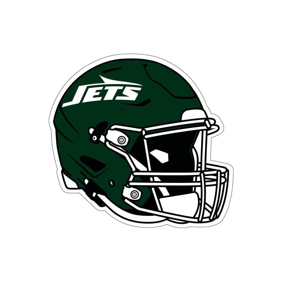 Siskiyou Sports Fhmd100 Nfl York Jets Helmet Auto Decal - One Size 754603509704