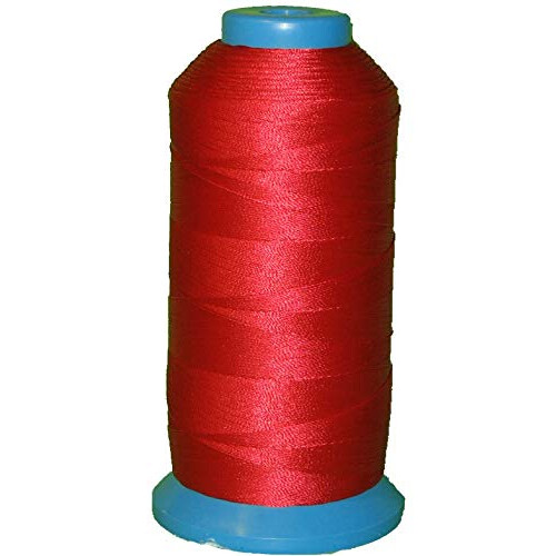 Νάιλον Κλωστή Ραψίματος Μεγεθ. #138 T135 1250yds για Εξωτερική Επένδυση (Κόκκινο)