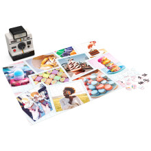 Polaroid  500-Piece Sweet Treats Jigsaw Puzzle in 3D Tin Container Cool Vintage Retro 70s Film Camera  for Kids  Teens  and Adults Aged 12 and up