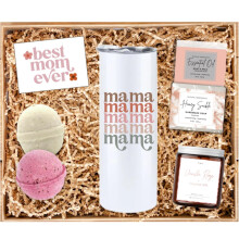 New Mom Gift Conjunto - Mama Mama Tumbler - Melhor Conjunto de Banho de Spa da Mommy - Melhor Id   ia de Presente Mam