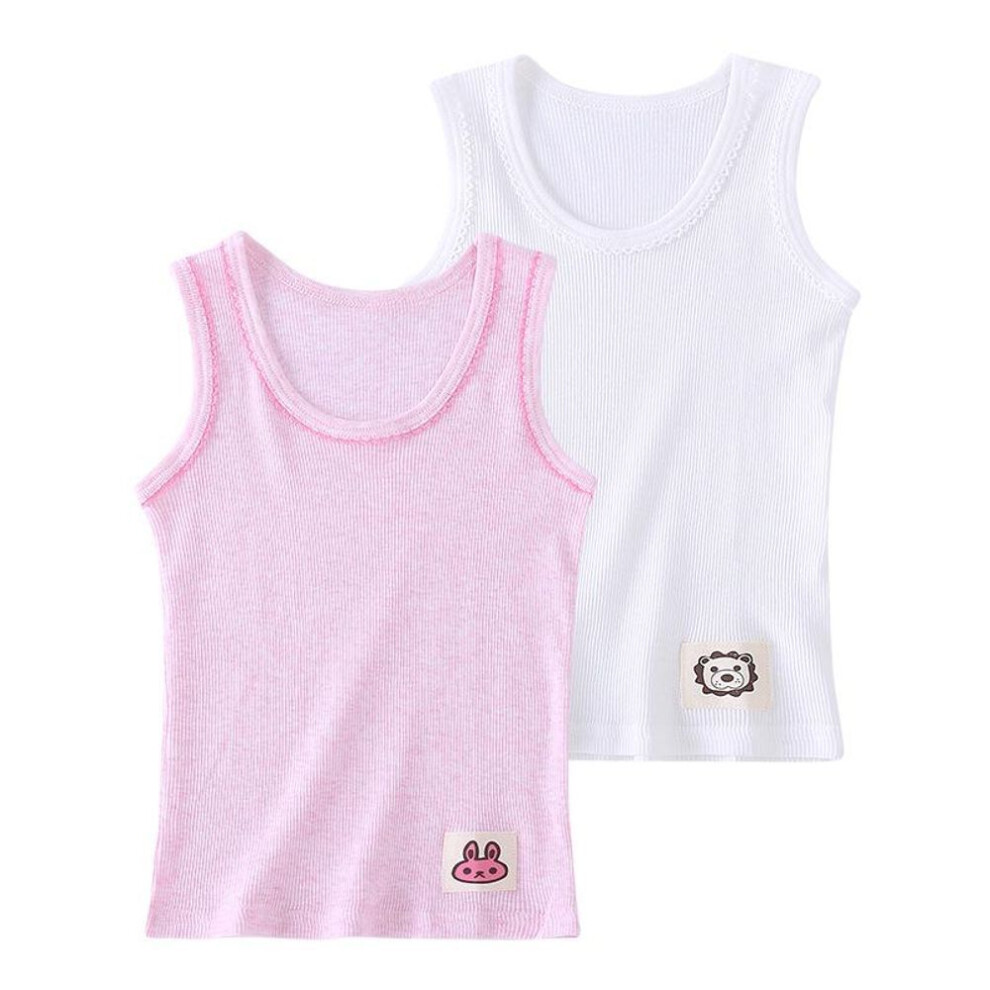 (120 cm) Cotton Summer Vest: Lightweight, Elastic Sleepwear for Boys & Girls