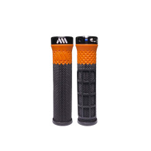 Mountain Bike Grips Black Orange Cero Grips Model - Lock-on Metal Coll
