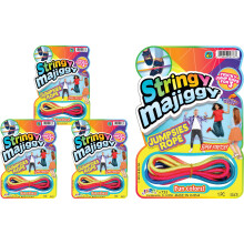 2CHILL Elastic Chinese Jump Rope (3 Skipping Rope) Colorful Stretchy Jumping Rope for Kids & Adults. Outdoor Games Physical Education Equipment Part