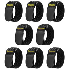 Trilancer Elastic cinch Straps with Anti-Slip Strips 12 x 2(8 Pack) H