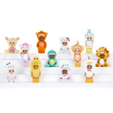 Baby Born Surprise Animal Babies Serie 5 /    berraschungen auspacken; Sammelbare Babypuppen mit weichem Wickeltuch und H   schenbeutel; Dinosaurier,
