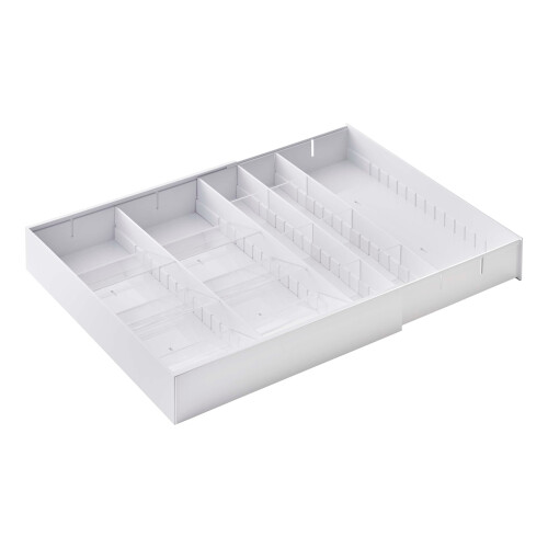 Range-couverts extensible gain de place