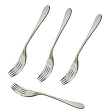 Knork Lite stainless steel 4 Piece Set Dinner Knork Fork Open Stock Matte Brushed Finish
