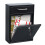 xydled Metal Mailbox Wall Mount  Locking Mailbox with Key Lock  Large Mailbox with Lock  Hanging Secure Postbox  Security Key Dr 4