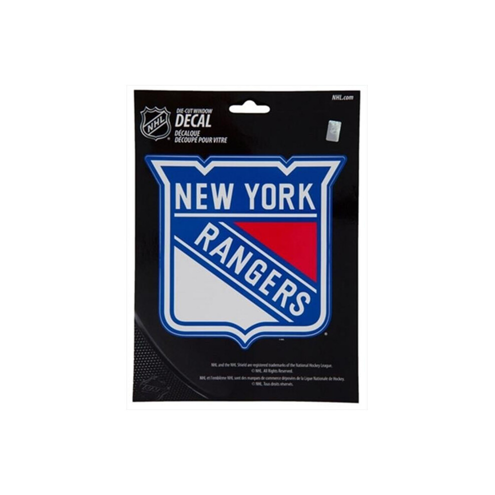 Rico 5 X 6 In. Nhl New York Rangers Die-Cut Decal 094746554743