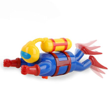 Miracland Wind-up Diver Badspeeltje Grappig Duiker Badkuip Kikvorsman Speelgoed Zwemspeelgoed Clockwork Diver Waterspeelgoed Duiker Simming Zwembad S