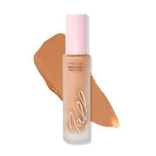 Mally Beauty Stress Less Performance Foundation - Tan - Buildable Medium to Full Coverage - Lightweight Foundation Liquid - Niacinamide Brig