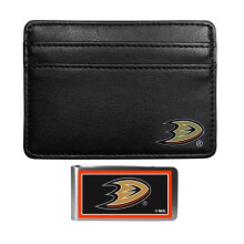 Siskiyou HWW55LMP Anaheim Ducks Weekend Wallet & Color Money Clip