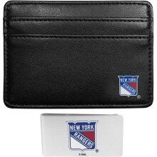 Siskiyou HWW105BMP 0.25 x 4 x 3 in. York Rangers Weekend Wallet & Money Clip, Black
