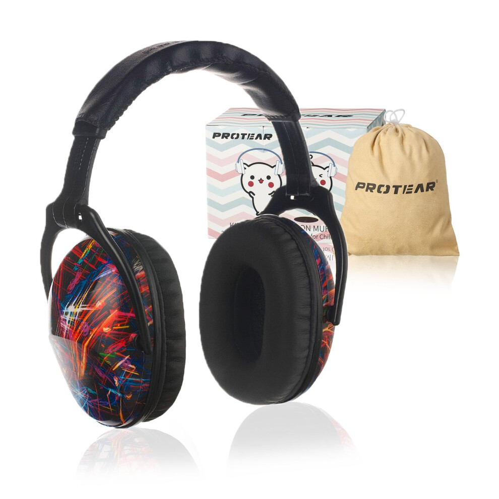 Kids Noise Cancelling Headphones 25Db Nrr Hearing Protection Noise Reduction Sound Proof For Kids Toddler Earmuffs For Concert Airpl Unisex Kids Protear