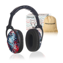 PROTEAR Kids Noise Cancelling Headphones 25dB NRR Hearing Protection Noise Reduction Sound Proof for Kids Toddler Earmuffs for Concert Airpl