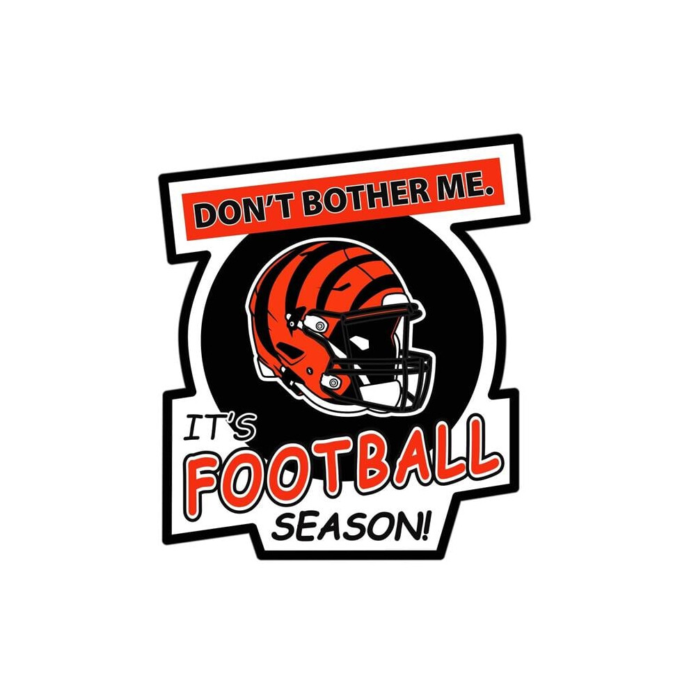 Siskiyou Sports Fdbd010 Unisex Nfl Cincinnati Bengals Do Not Bother Me Auto Decal 754603204432
