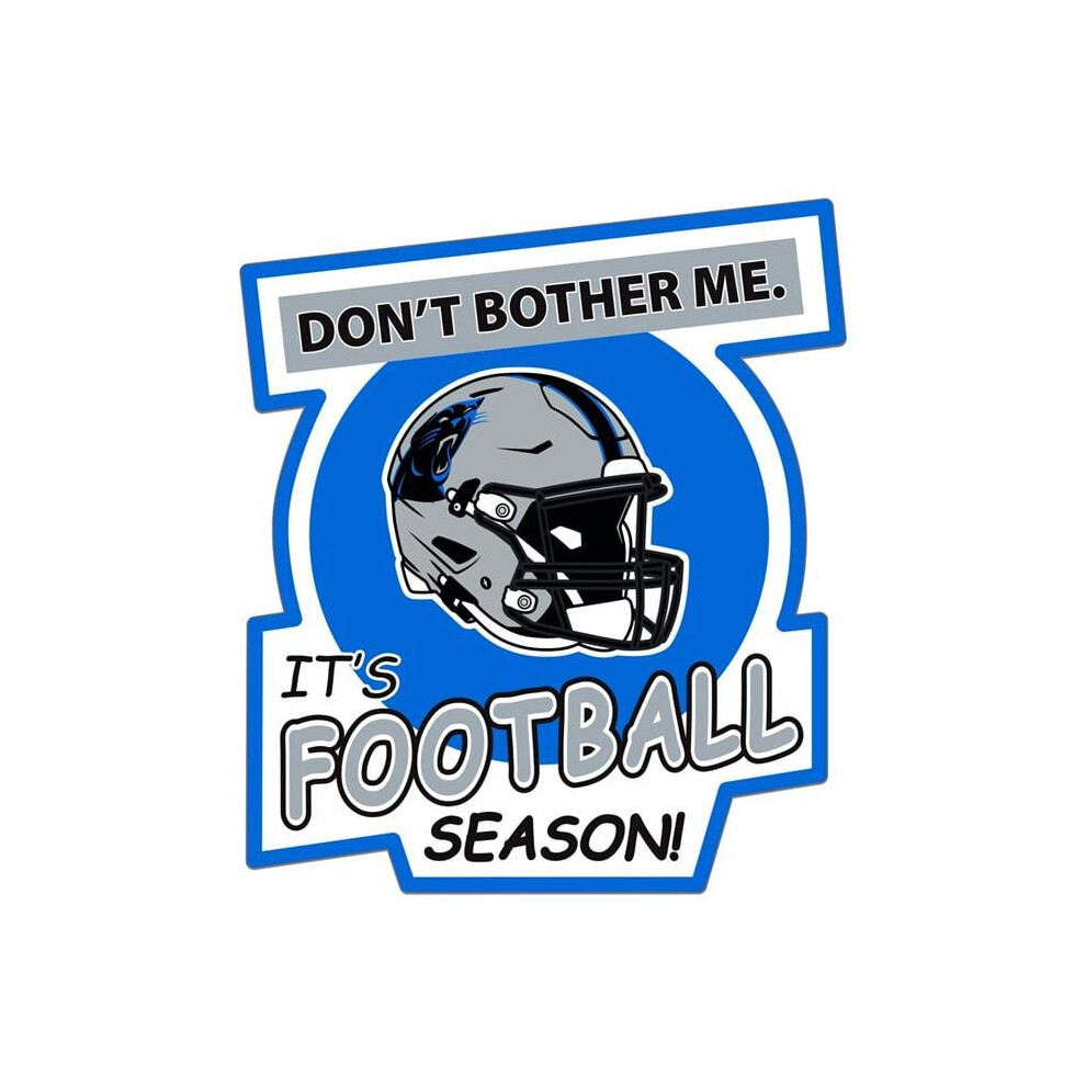 Siskiyou Sports Fdbd170 Unisex Nfl Carolina Panthers Do Not Bother Me Auto Decal 754603204494