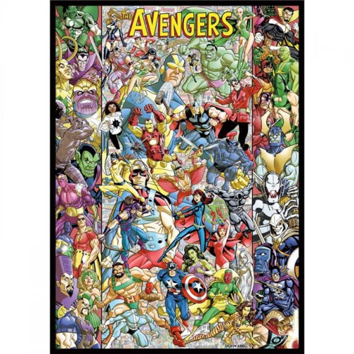 Avengers Puzzle Jigsaw Marvel The Avengers 5000 Pezzi