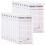 Libri di Controllo Ospiti Black+White per Camerieri (20 Pezzi) 1